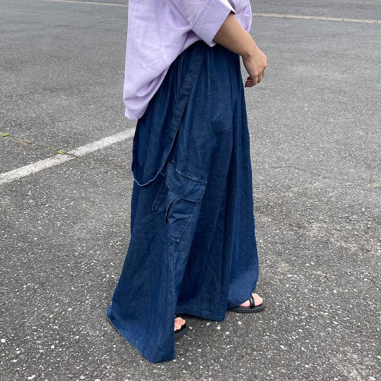 サス付きカーゴワイドパンツ | non-hedge  | 詳細画像28 