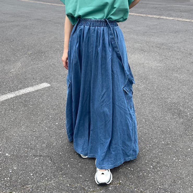 サス付きカーゴワイドパンツ | non-hedge  | 詳細画像34 