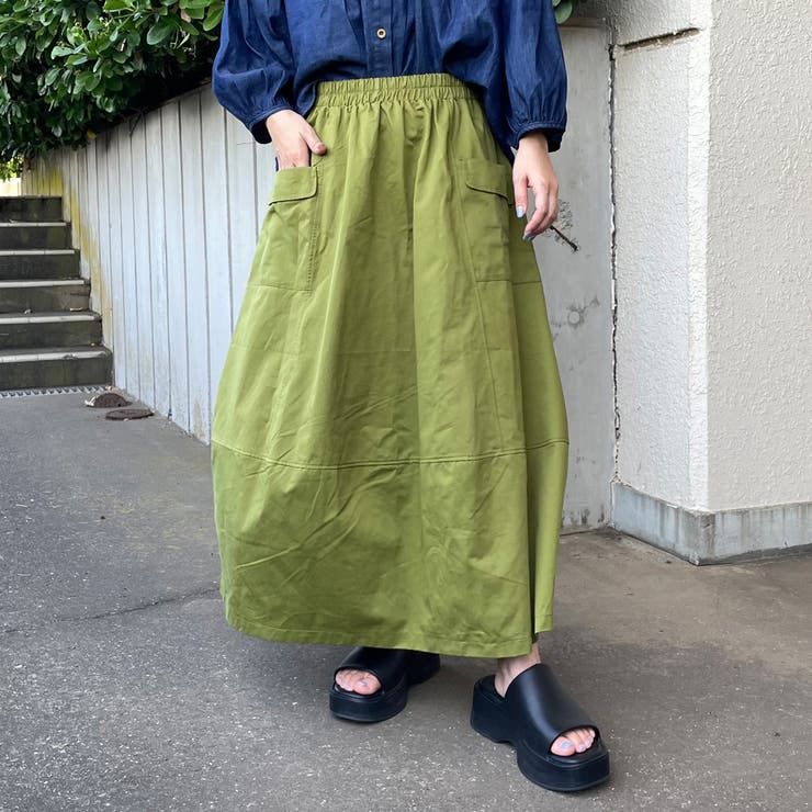 カーゴフレアスカート | non-hedge  | 詳細画像24 