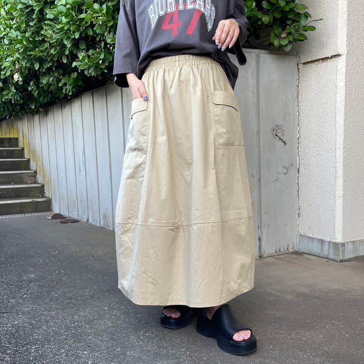 カーゴフレアスカート | non-hedge  | 詳細画像2 