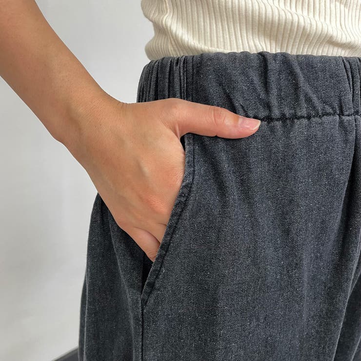薄ツイル裾ダーツカーゴパンツ | non-hedge  | 詳細画像37 