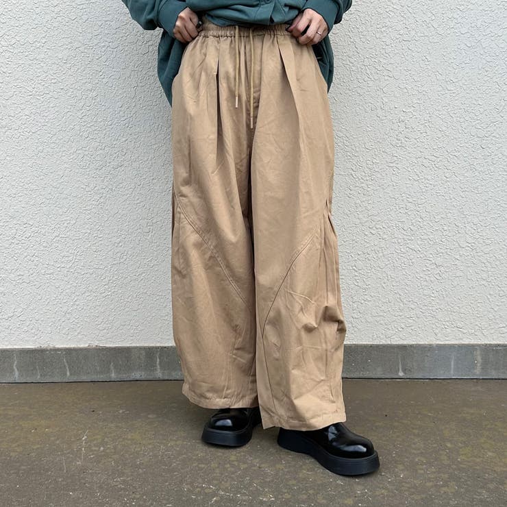 ベージュ | ツイルイージーパンツ | non-hedge 