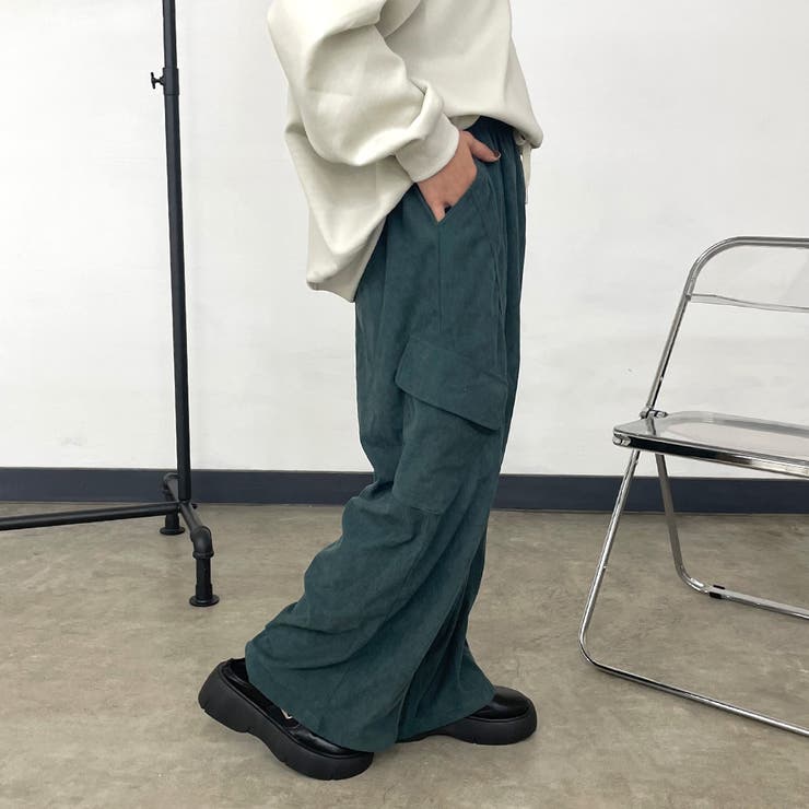 コーデュロイカーゴイージーパンツ | non-hedge  | 詳細画像9 