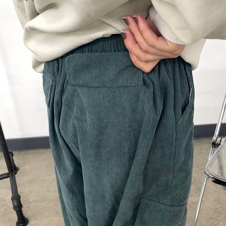 コーデュロイカーゴイージーパンツ | non-hedge  | 詳細画像11 