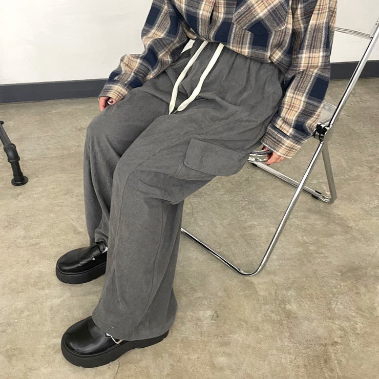 コーデュロイカーゴイージーパンツ | non-hedge  | 詳細画像13 