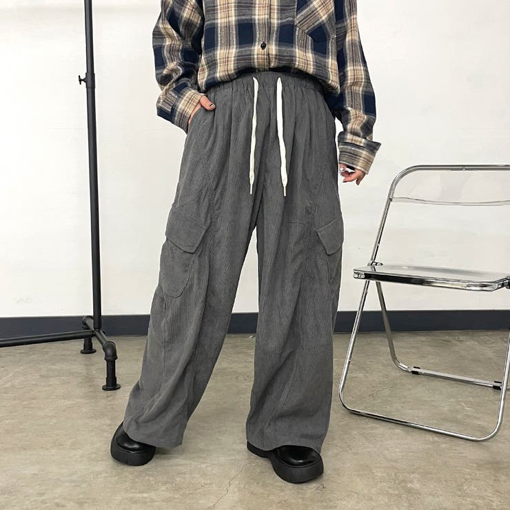 コーデュロイカーゴイージーパンツ | non-hedge  | 詳細画像16 
