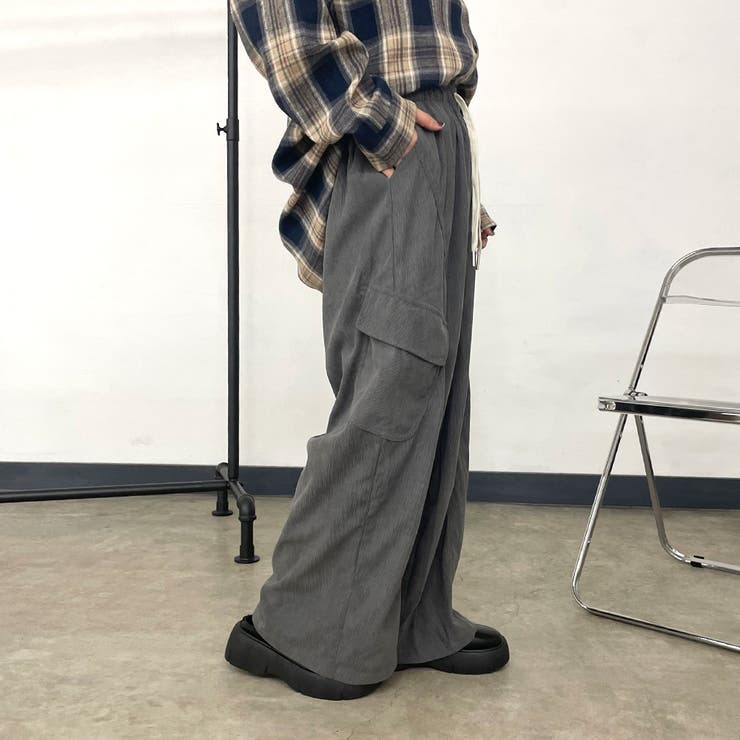 コーデュロイカーゴイージーパンツ | non-hedge  | 詳細画像17 