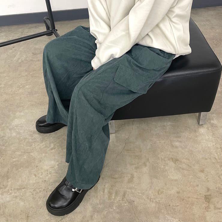 コーデュロイカーゴイージーパンツ | non-hedge  | 詳細画像1 