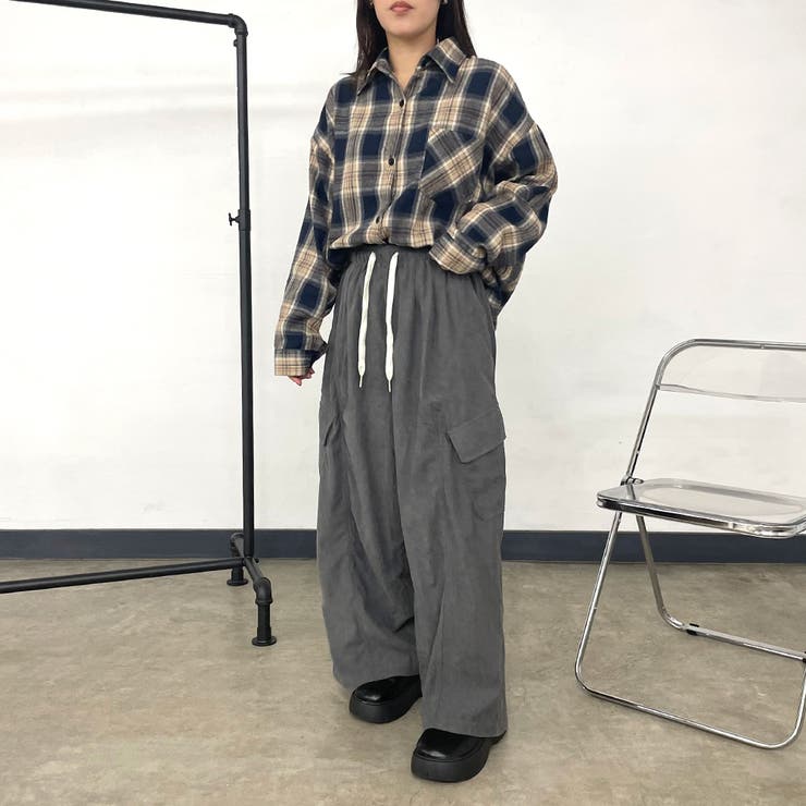 コーデュロイカーゴイージーパンツ | non-hedge  | 詳細画像19 