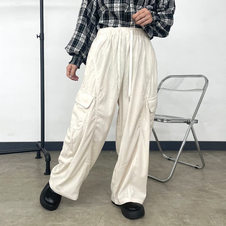 コーデュロイカーゴイージーパンツ | non-hedge  | 詳細画像28 