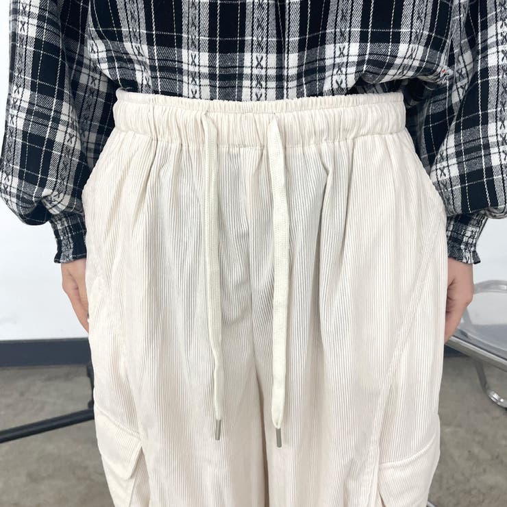 コーデュロイカーゴイージーパンツ | non-hedge  | 詳細画像31 