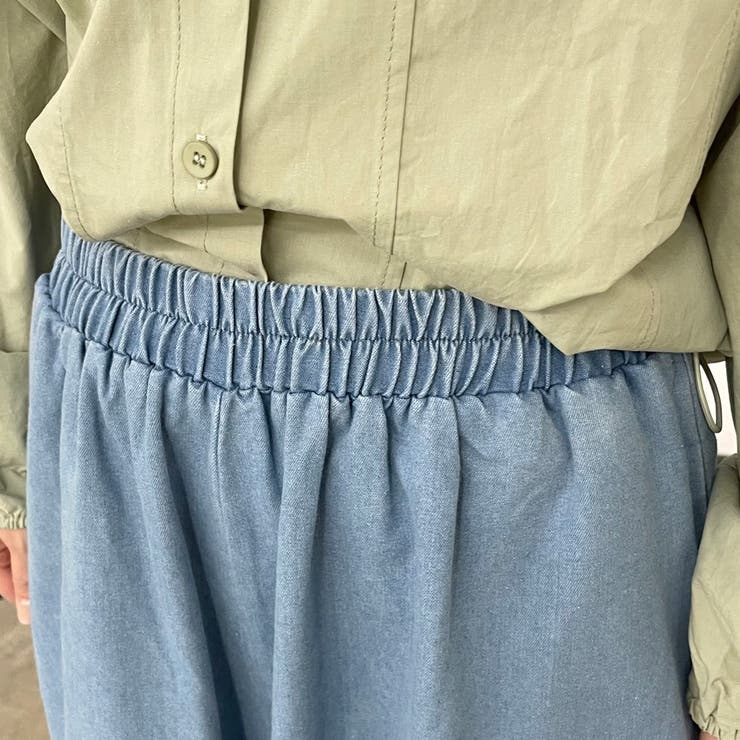 デニム裾刺繍ワイドパンツ | non-hedge  | 詳細画像27 