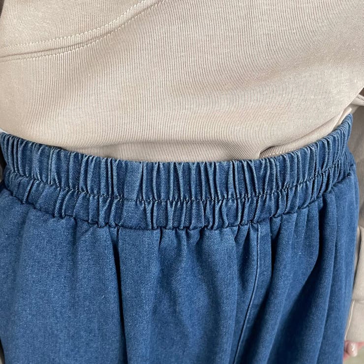 デニム裾ドロストイージーパンツ | non-hedge  | 詳細画像20 