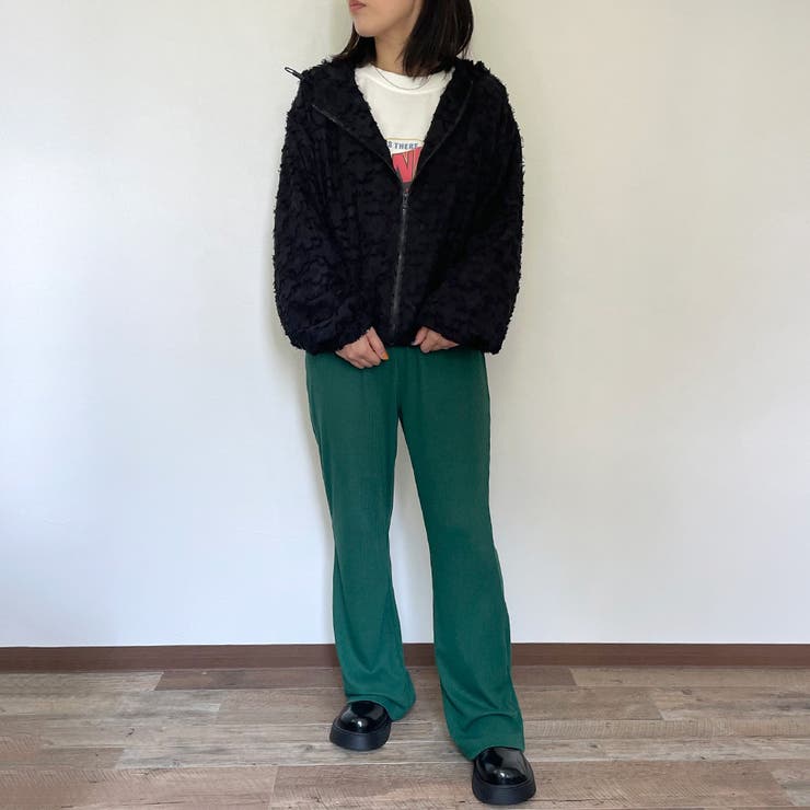 カットリブフレアパンツ | non-hedge  | 詳細画像28 