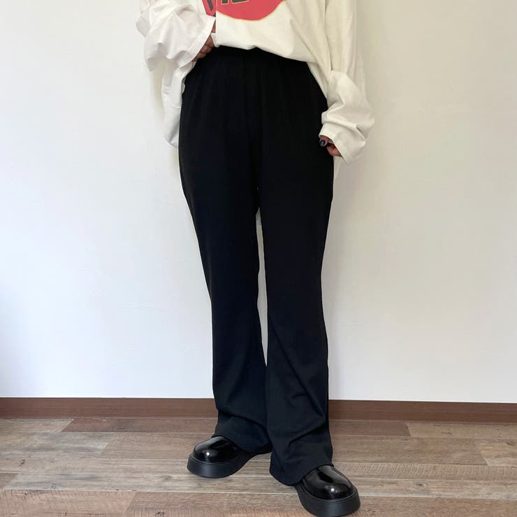 カットリブフレアパンツ | non-hedge  | 詳細画像29 