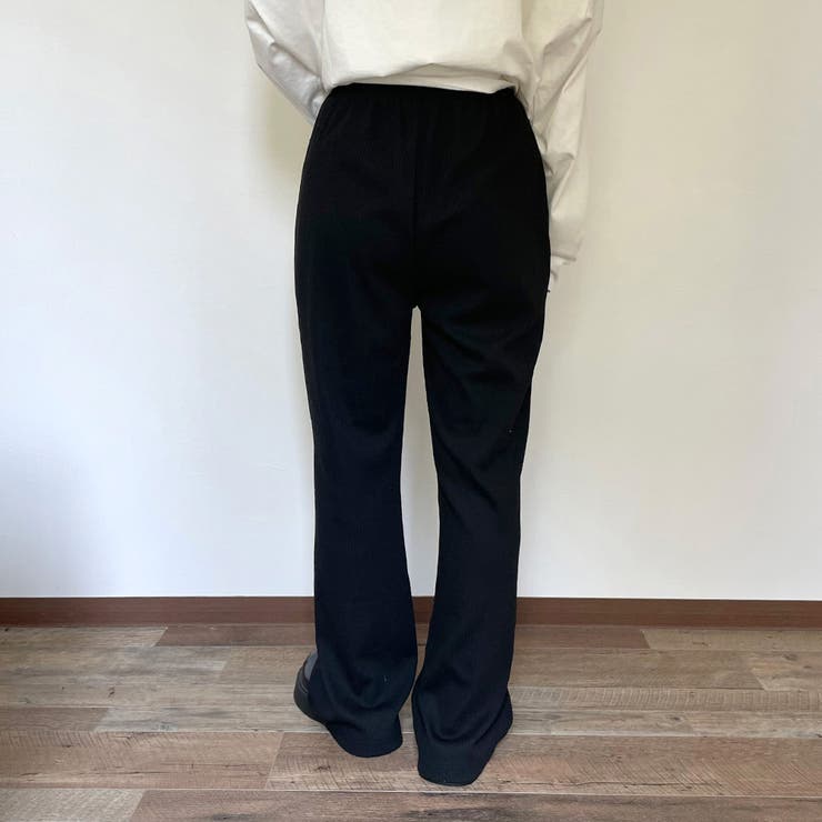 カットリブフレアパンツ | non-hedge  | 詳細画像32 