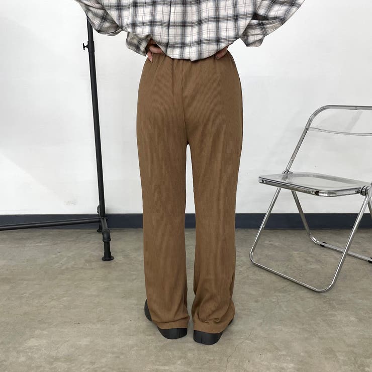 カットリブフレアパンツ | non-hedge  | 詳細画像12 