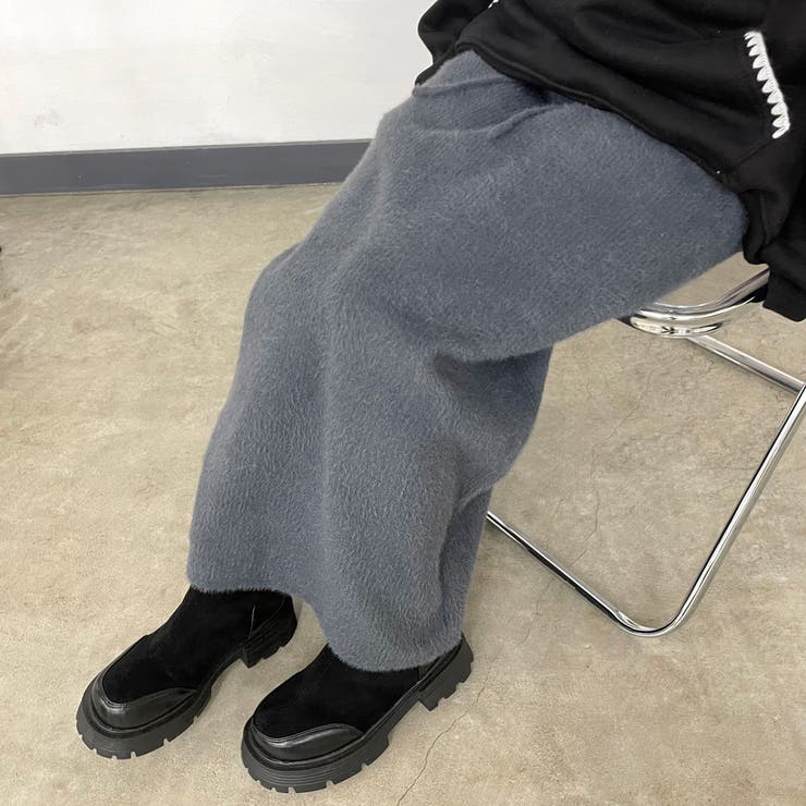 シャギーIラインスカート | non-hedge  | 詳細画像11 