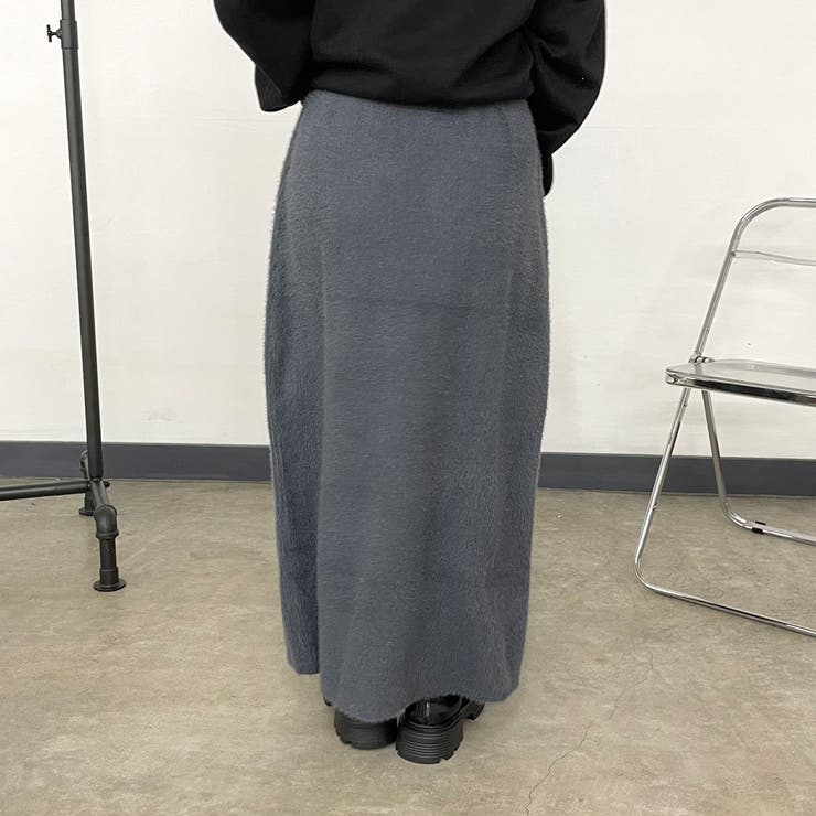 シャギーIラインスカート | non-hedge  | 詳細画像13 