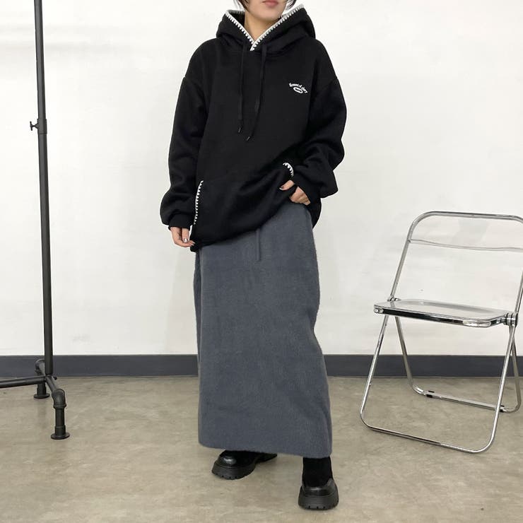 シャギーIラインスカート | non-hedge  | 詳細画像14 