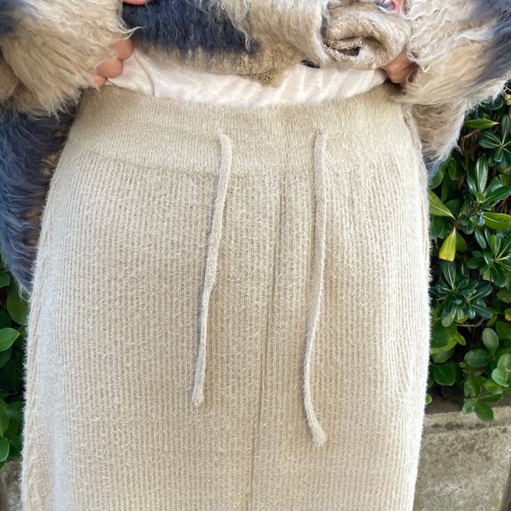 シャギーIラインスカート | non-hedge  | 詳細画像21 