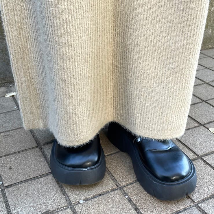 シャギーIラインスカート | non-hedge  | 詳細画像22 