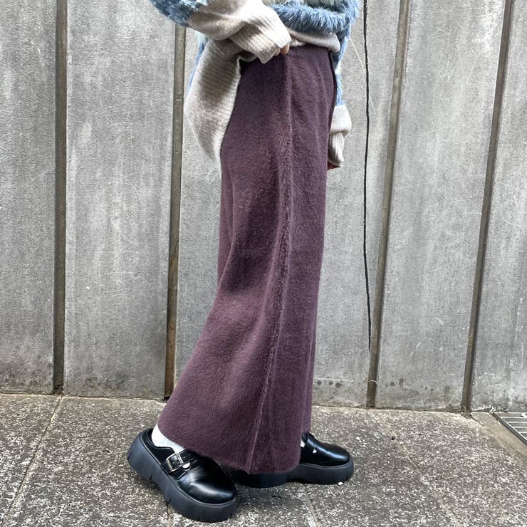 シャギーIラインスカート | non-hedge  | 詳細画像5 