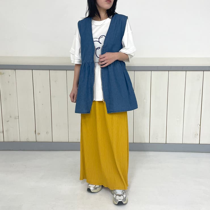 ZIPフリルベスト | non-hedge  | 詳細画像19 