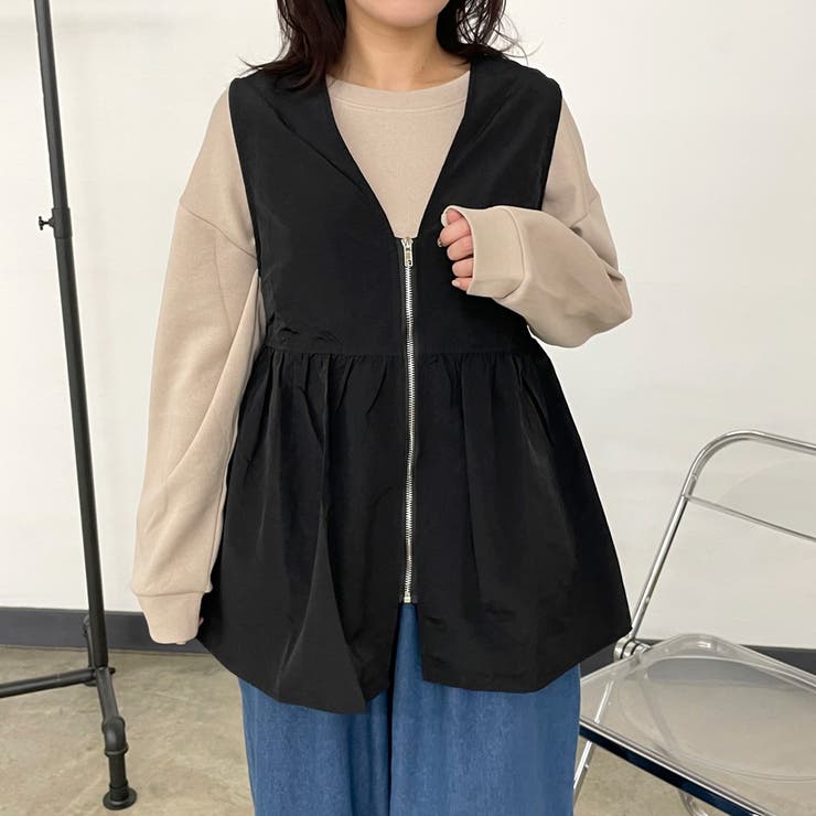 ZIPフリルベスト | non-hedge  | 詳細画像24 