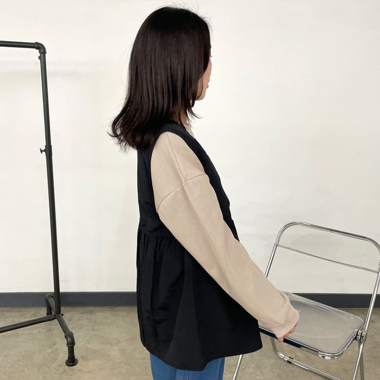 ZIPフリルベスト | non-hedge  | 詳細画像25 