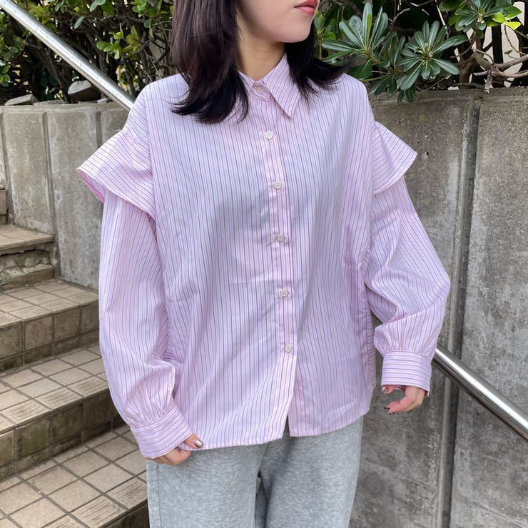 ピンク | ワイドシャツ | non-hedge 