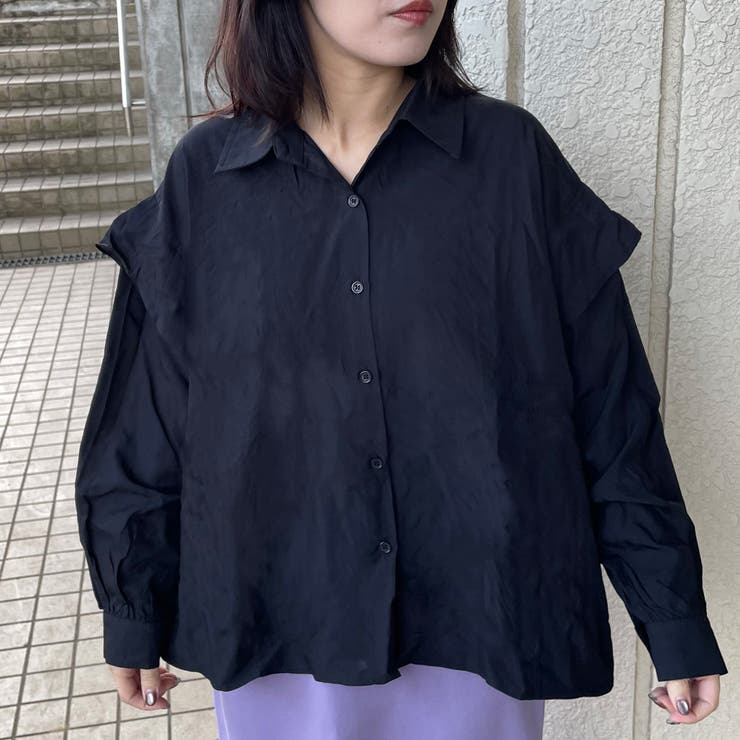 ブラック | ワイドシャツ | non-hedge 