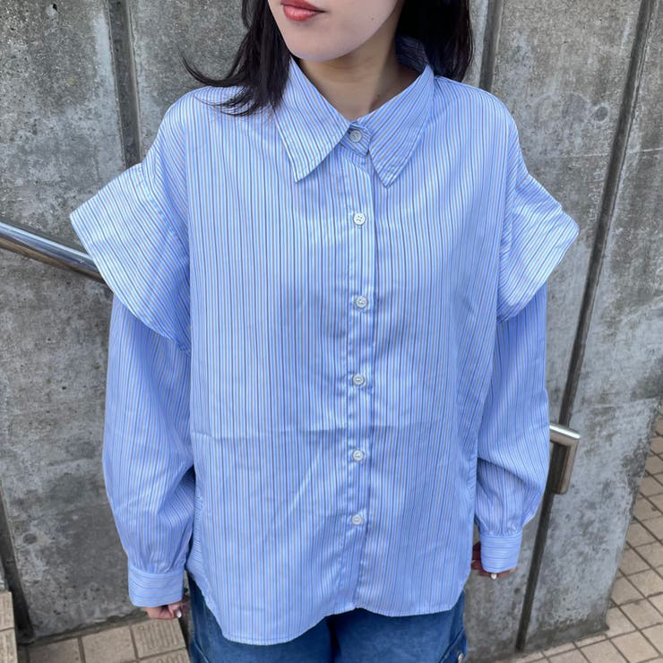 サックスブルー | ワイドシャツ | non-hedge 