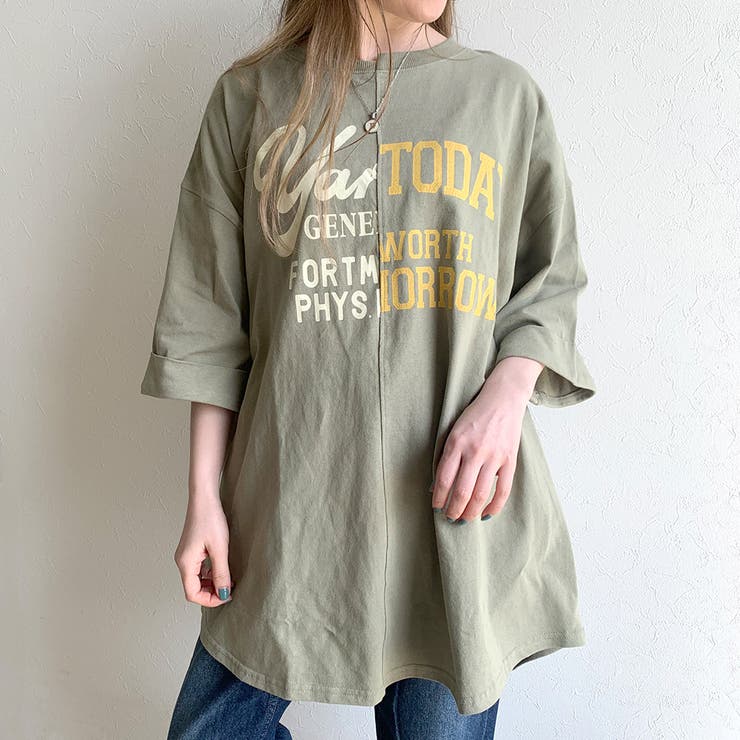 ドッキングロゴチュニック レディース ファッション | non-hedge  | 詳細画像4