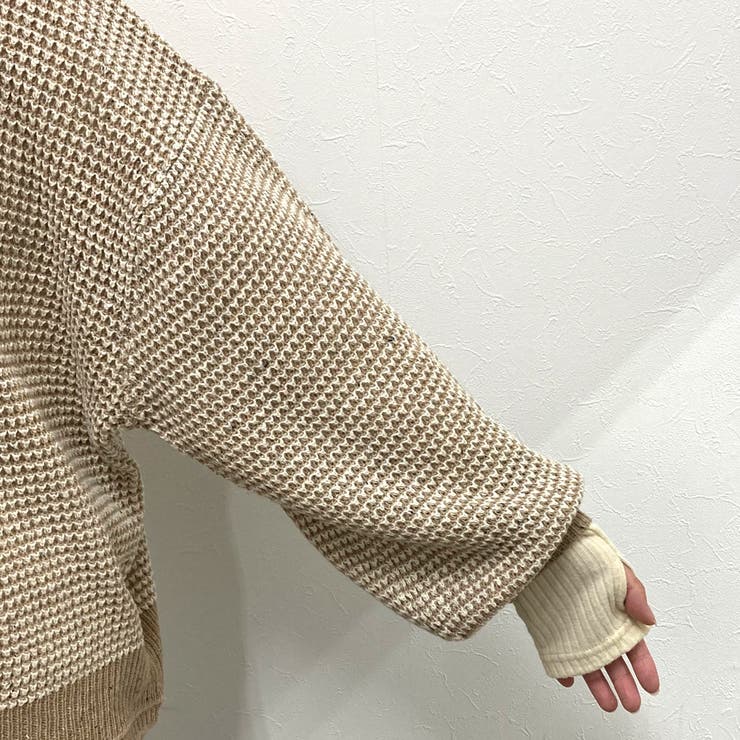 ネップワッフルプルオーバー | non-hedge  | 詳細画像12