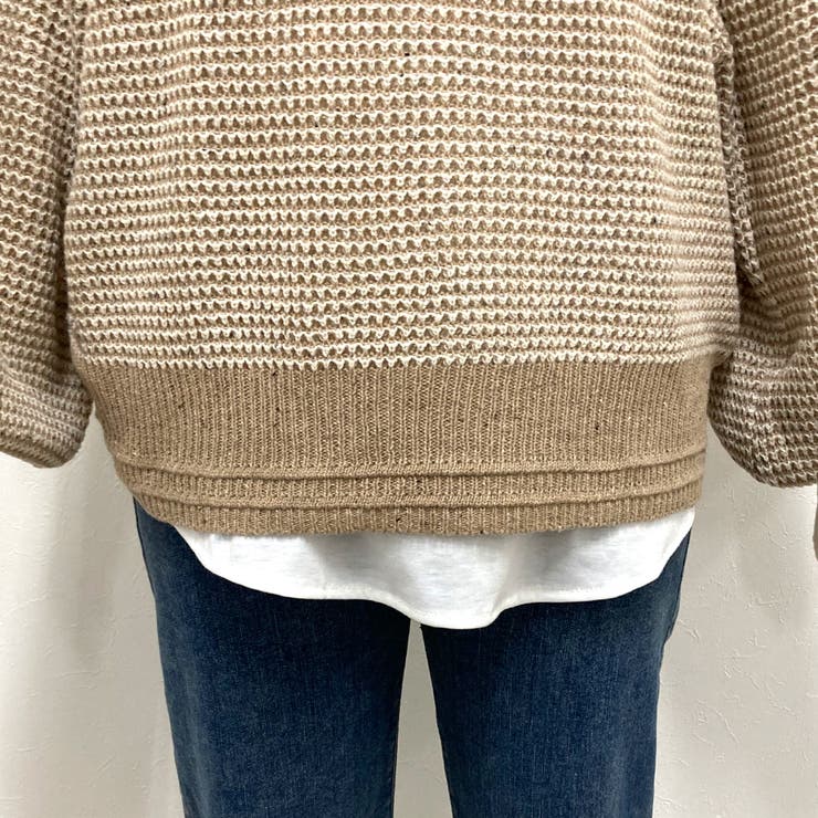 ネップワッフルプルオーバー | non-hedge  | 詳細画像14