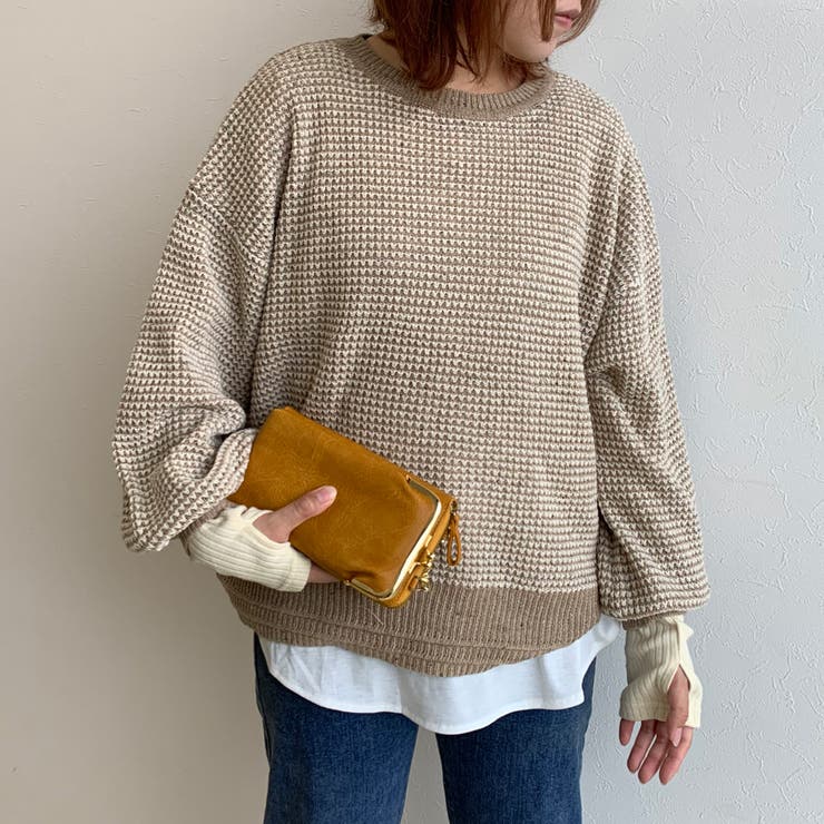 ネップワッフルプルオーバー | non-hedge  | 詳細画像5