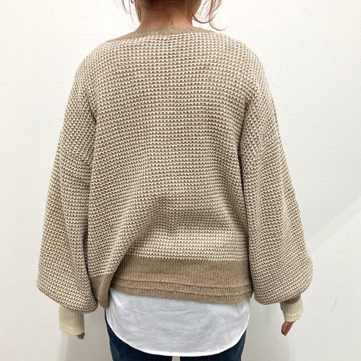 ネップワッフルプルオーバー | non-hedge  | 詳細画像9