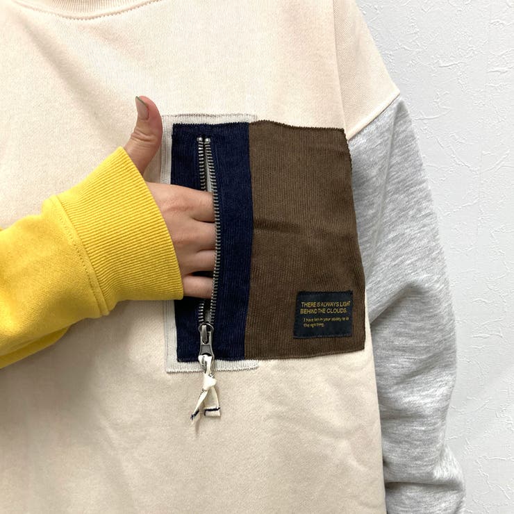 【SOTOASOBI】裏起毛ポケット切替プルオーバー | non-hedge  | 詳細画像15