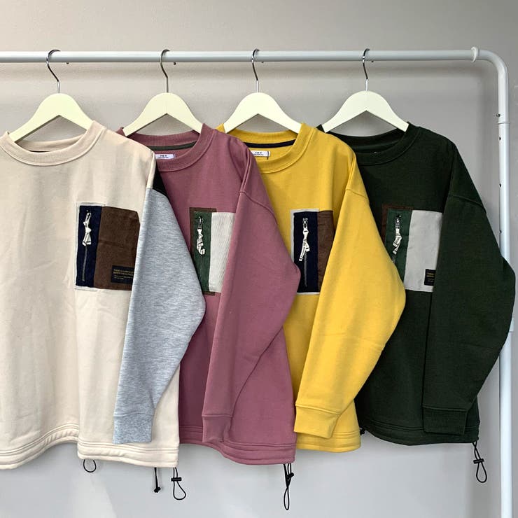 【SOTOASOBI】裏起毛ポケット切替プルオーバー | non-hedge  | 詳細画像6