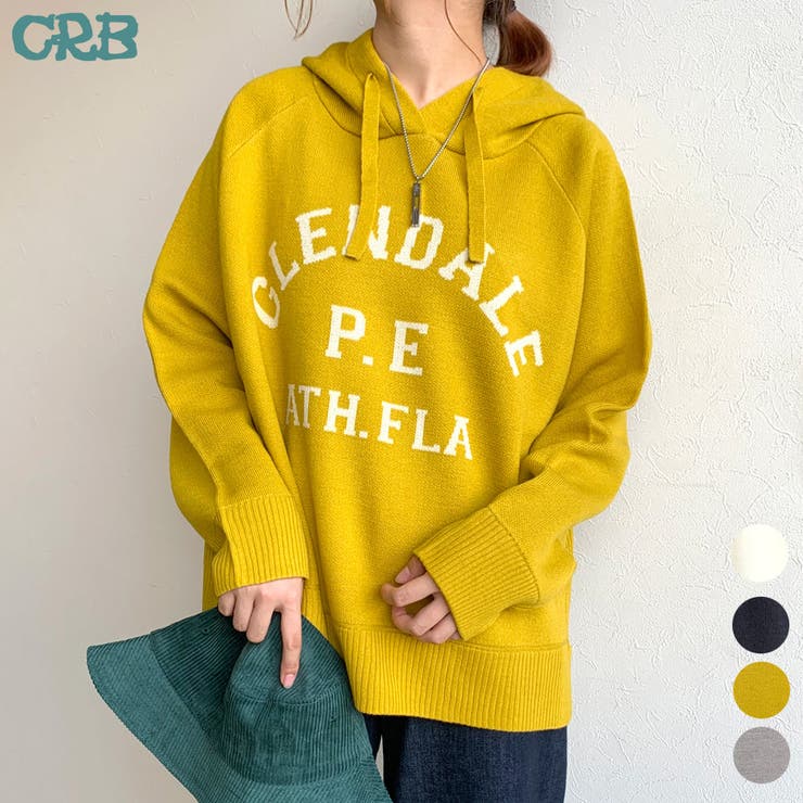 ジャガードロゴニットパーカー | non-hedge  | 詳細画像1