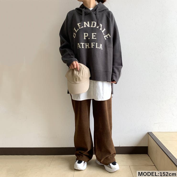 ジャガードロゴニットパーカー | non-hedge  | 詳細画像2