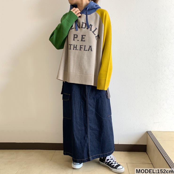 ジャガードロゴニットパーカー | non-hedge  | 詳細画像3