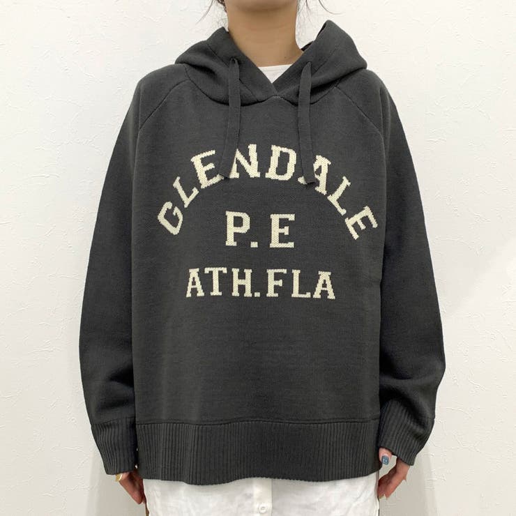 ジャガードロゴニットパーカー | non-hedge  | 詳細画像6