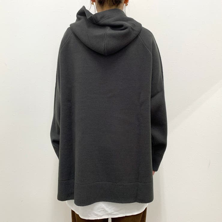 ジャガードロゴニットパーカー | non-hedge  | 詳細画像8