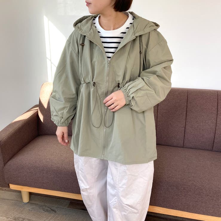 ドロストフードブルゾン | non-hedge  | 詳細画像18 