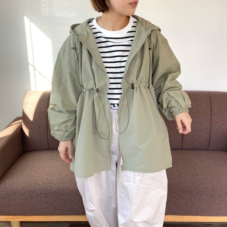 ドロストフードブルゾン | non-hedge  | 詳細画像19 