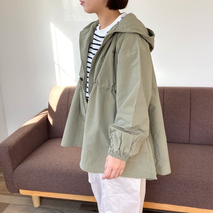 ドロストフードブルゾン | non-hedge  | 詳細画像21 