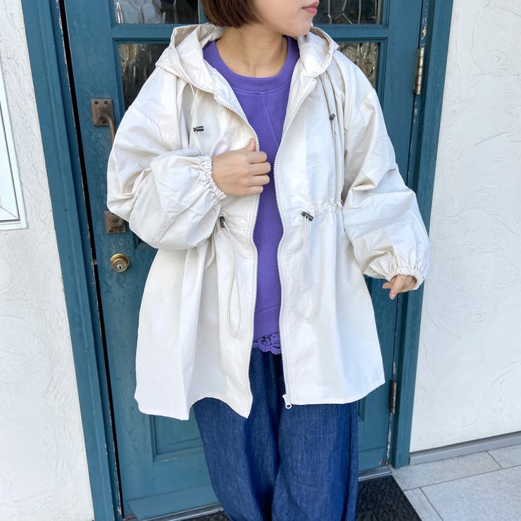 ドロストフードブルゾン | non-hedge  | 詳細画像3 