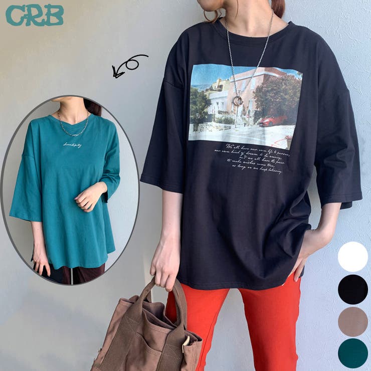 前後2WAY転写チュニック | non-hedge  | 詳細画像1